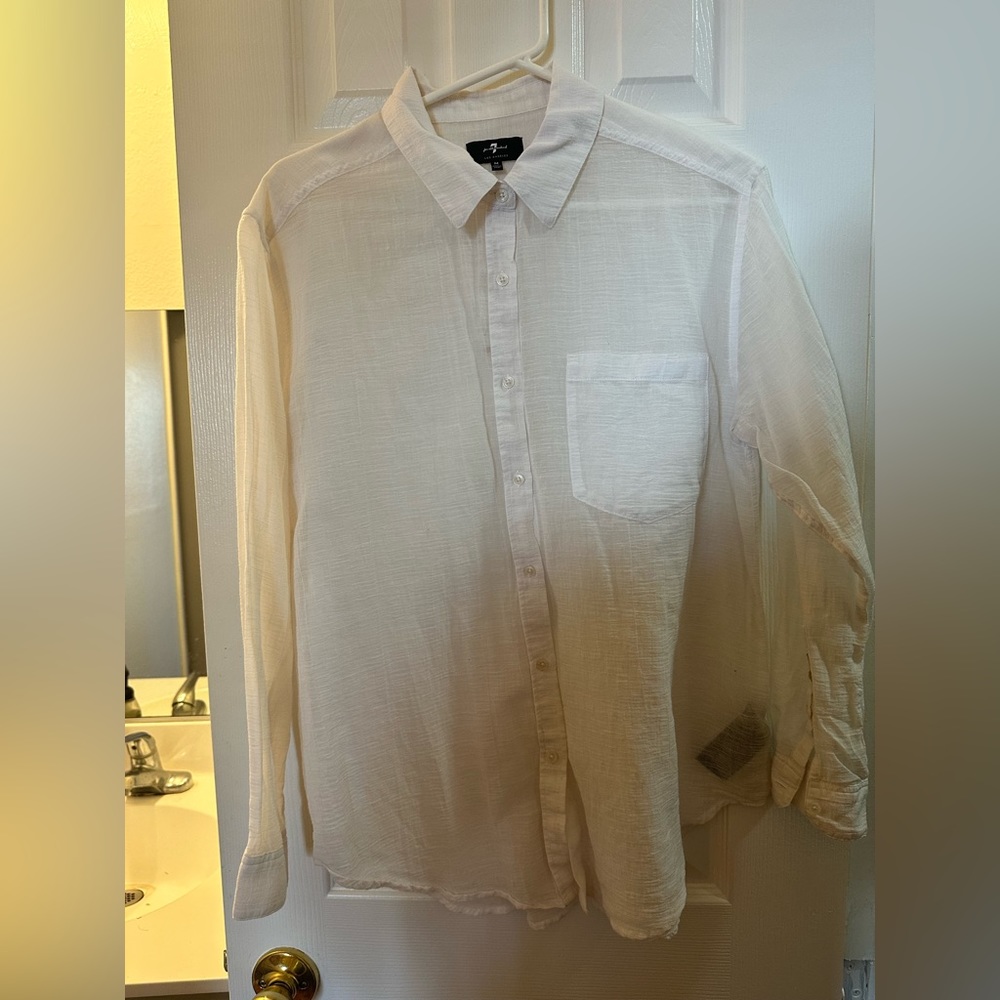 Sheer Button Up